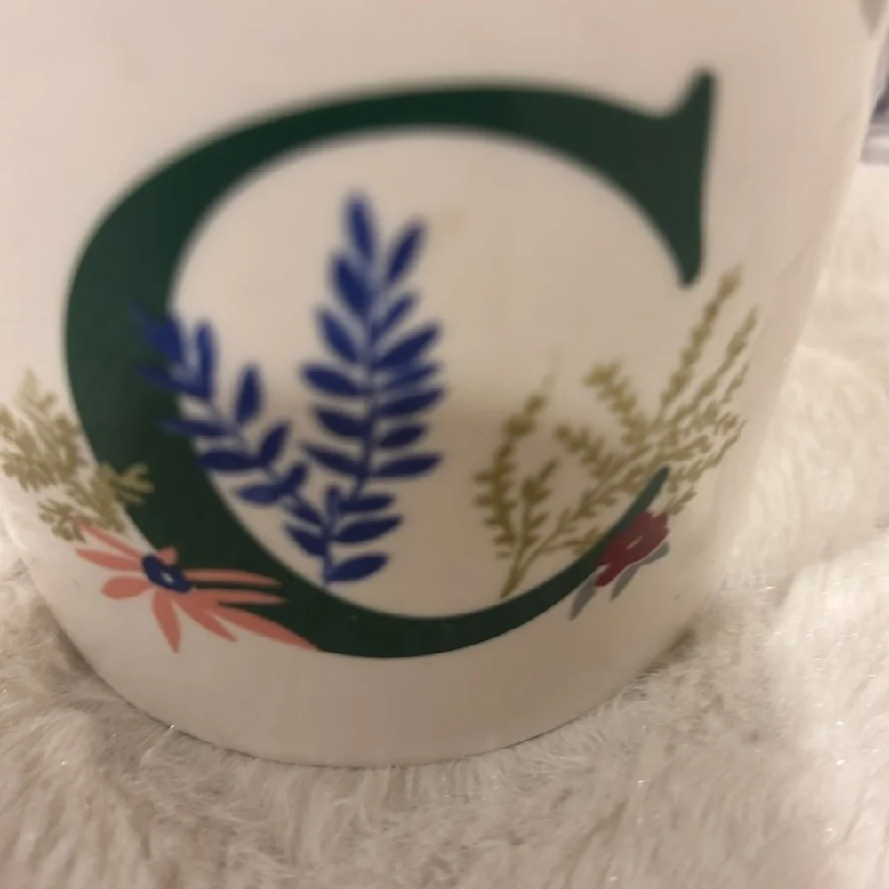 Opalhouse Coffee Mug Personalized  C Monogram‎ Initial
